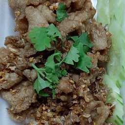 หทูทอดกระเทียม