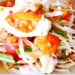 ตำไทไข่เค็ม