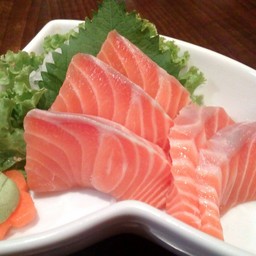 Salmon  sashimi