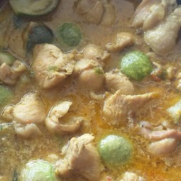 แกงเขียวหวานไก่ถุงใหญ่ เมนูแนะนำ