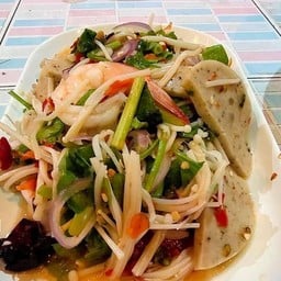 ลาบเห็ดเข็มทอง