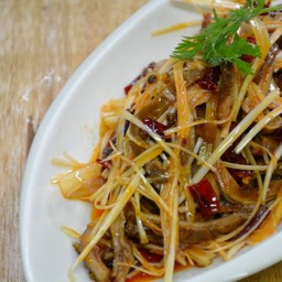ยำกระเพาะหมูเสฉวน香辣肚丝