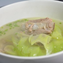 แกงซี่โครงหมูมะระ苦瓜排骨汤