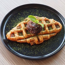 คริสปี้ครัวซองท์อูจิมัทฉะถั่วแดง