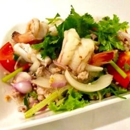 ยำวุ้นเส้นกุ้งสด