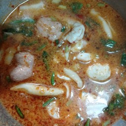 ต้มยำรวม +ข้าว