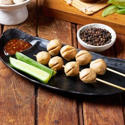 ลูกชิ้นหมูปิ้ง (ชุดละ2ไม้)