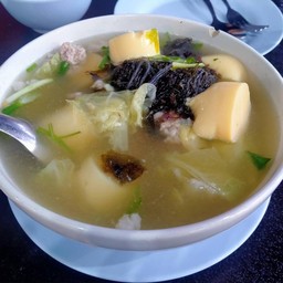 แกงจืดเต้าหู้หมูสับ