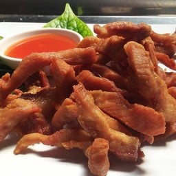 คอหมูทอด