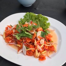 ยำกุ้งแห้ง