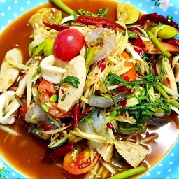 ตำแซ่บปากเจ่อ