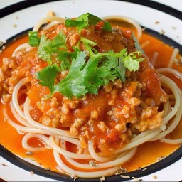 สปาเก็ตตี้ซอสมะเขือเทศ