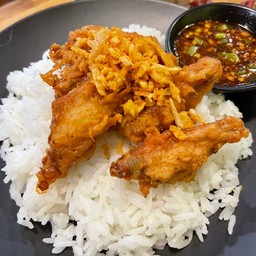 ข้าวไก่ทอด