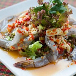 กุ้งแช่น้ำปลา