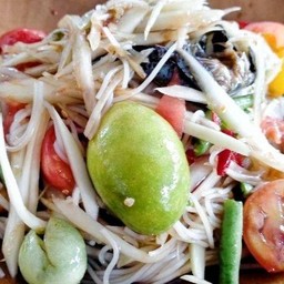 ตำซั่วปูปลาร้า