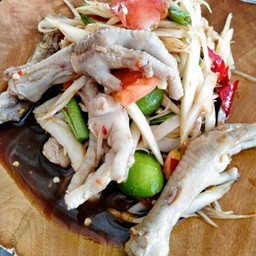 ตำตีนไก่