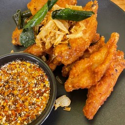 ไก่ทอด (กับข้าว)