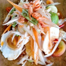 ตำไทยไข่เค็ม