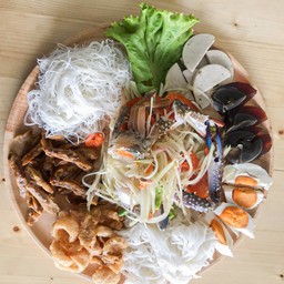 ตำถาดปูม้า