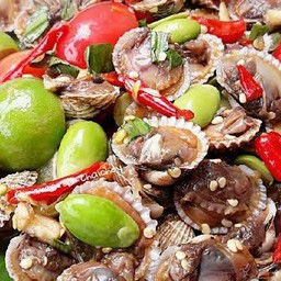 ตำหอยแครง