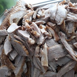 เนื้อเป็ดพะโล้จานกลาง