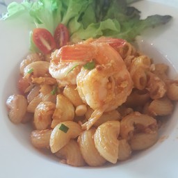 มักโรนีกุ้ง