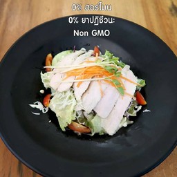 สลัดอกไก่เบญจา (ราคาพิเศษ Soft Opening)