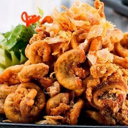 ไส้ตันทอด กระเทียม