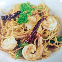 สปาเก็ตตี้ผัดขี้เมา