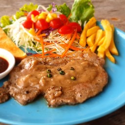 เสต็กเนื้อโคขุน