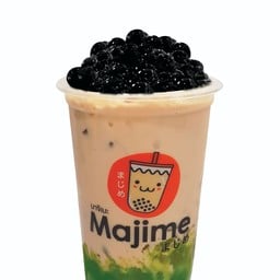 ชานมแอปเปิ้ลไข่มุก