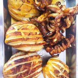 เปอร์&ปอง กุ้งแม่น้ำเผา