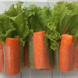 สลัดโรลปูอัดแป้งใส