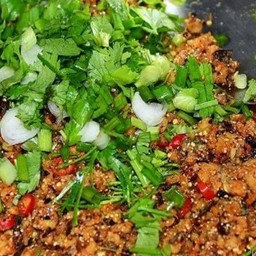 ลาบปลาดุกย่าง