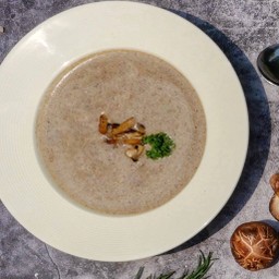 ซุปข้นเห็ดสามชนิด