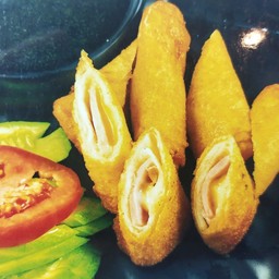 ปอเปี๊ยะแฮมชีส