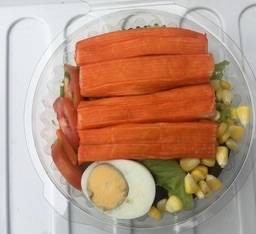 สลัดผักปูอัด