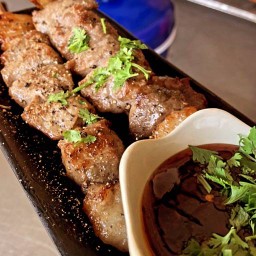 Beef midnight - เนื้อย่างน้ำจิ้มมะขาม