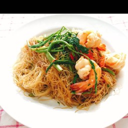 หมี่กะเฉดกุ้ง