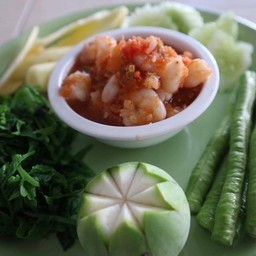 น้ำพริกกุ้งสด
