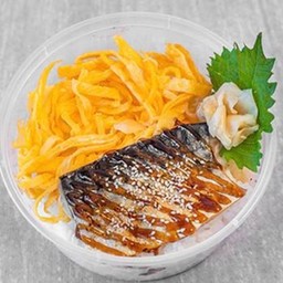 ข้าวหน้าปลาซาบะย่างซอสเทอริยากิ