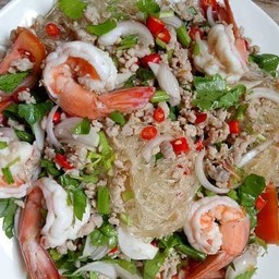 ยำวุ้นเส้นทะเล