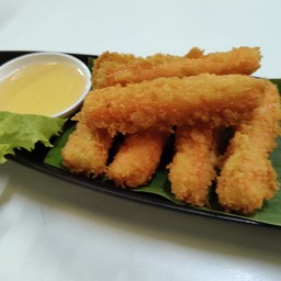 ปูอัดชุปแป้งทอด
