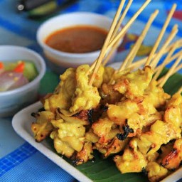 หมูสะเต๊ะบ้านยาย @บ้านแฮ่