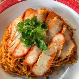 บะหมี่แห้งน้ำแดง