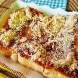 ปังปิ้งพริกเผาหมูหยอง 1คู่