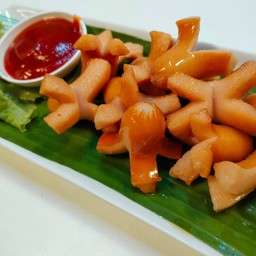 ไส้กรอกรมควันทอด