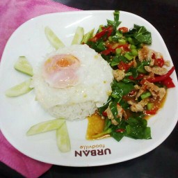 กระเพรา-ข้าวผัด เจ๊เค็ม