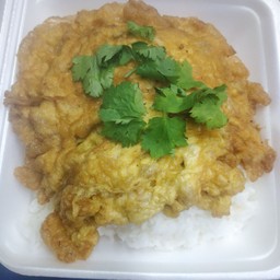 ข้าวไข่เจียวหมูสับ