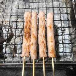 ปลาหมึกเสียบไม้